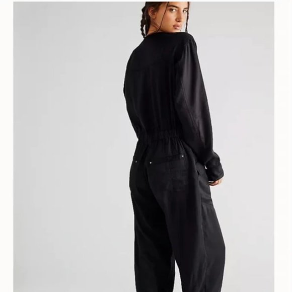 Free People Time For Me Coveralls NEW - Picture 7 of 8